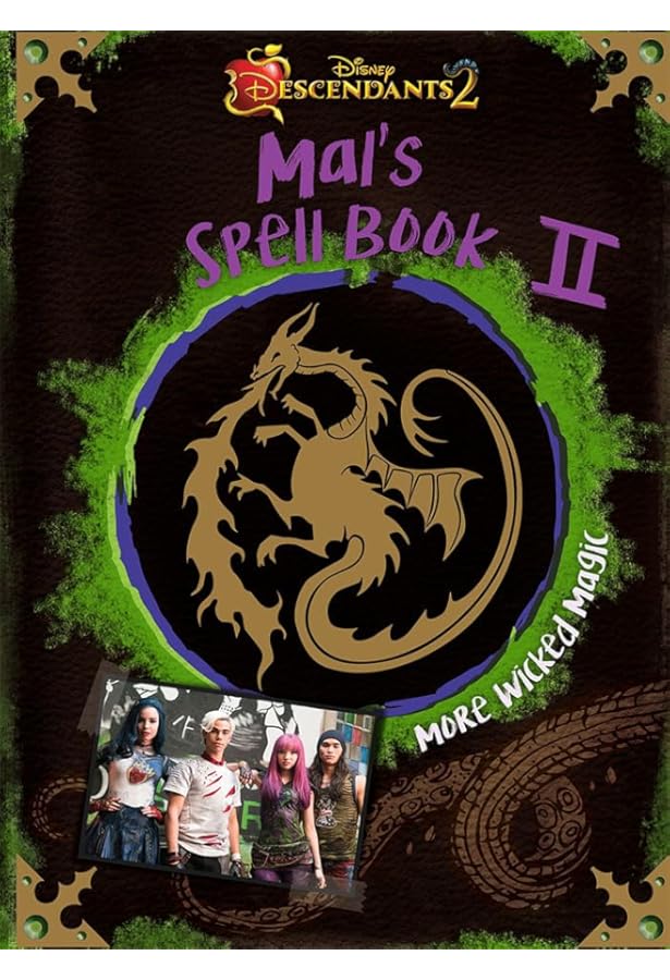 Descendants: Mal's Spell Book : McLeef, Tina: Amazon.in: Books